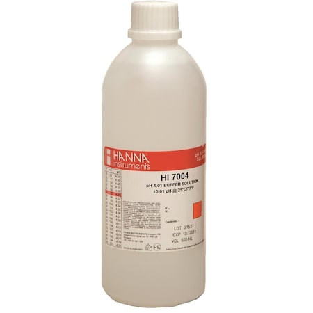 Hanna Instruments 4.01 pH Calibration Solution HI7004L